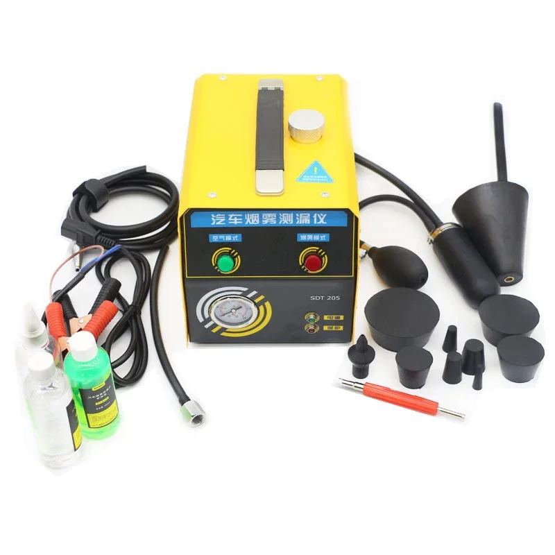 SDT205 Car Maintenance Smoke Leak Detector Leak Detector Leak Fault Diagnostic Instrument Vehicle Pipeline Test Intake/Exhaust