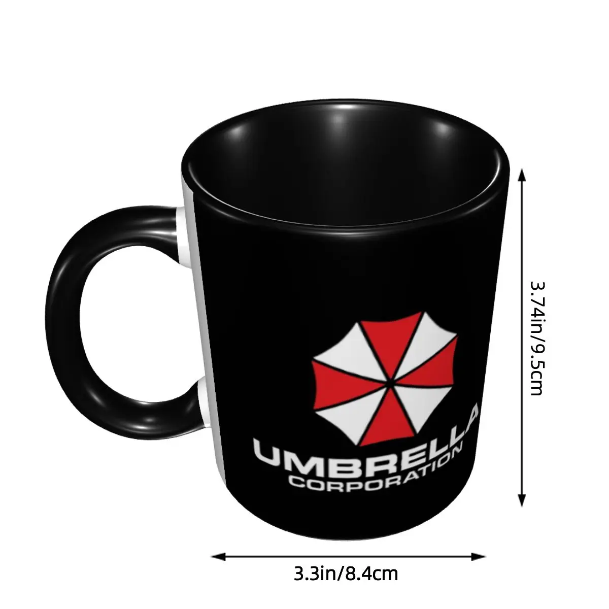 Umbrella Coffee Mug DIY Customized Horror Game Movie Ceramic Tea Milk Mug