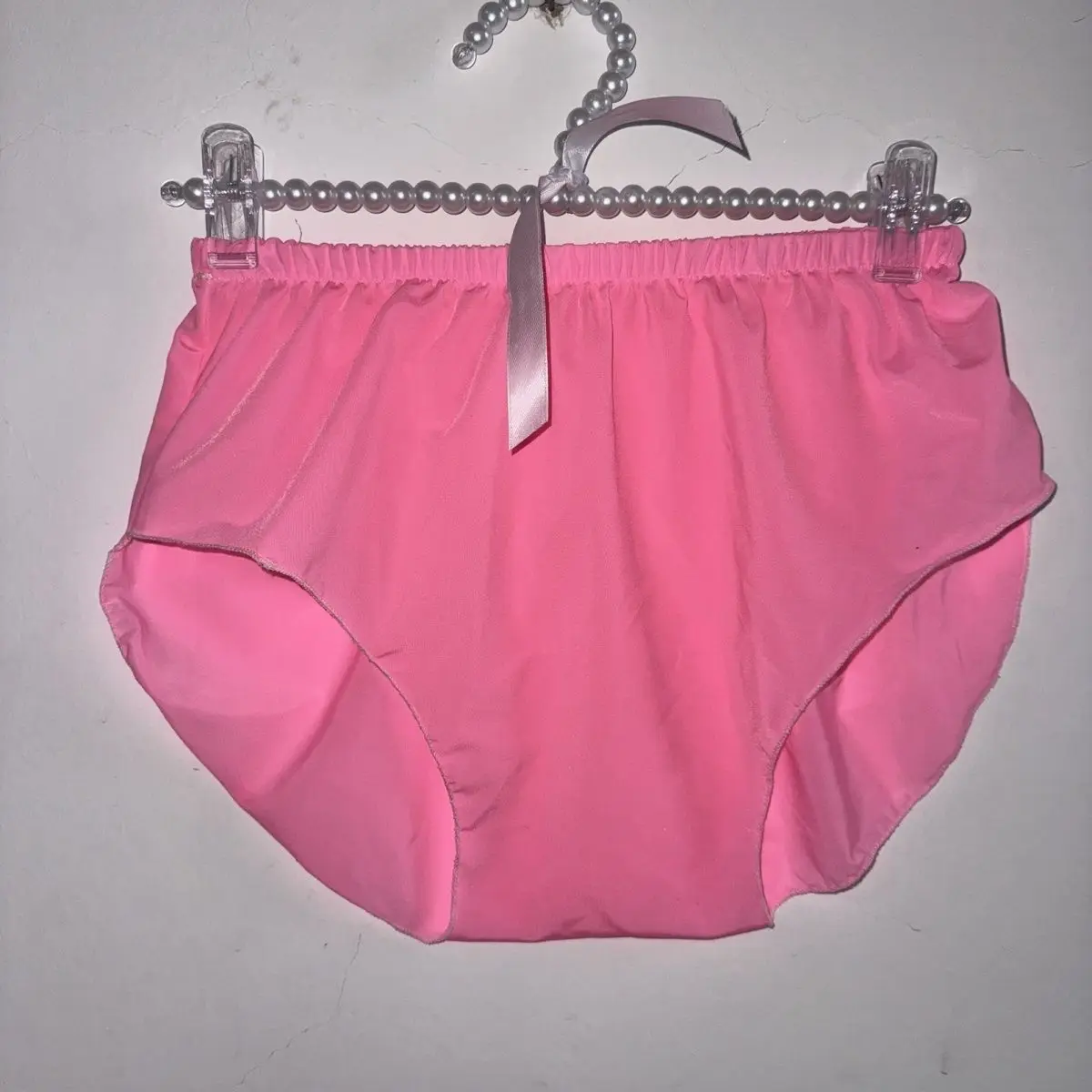 

Sexy Ice Silk See Through Underwears Panties Plus Size Briefs Lingeries Bottoms