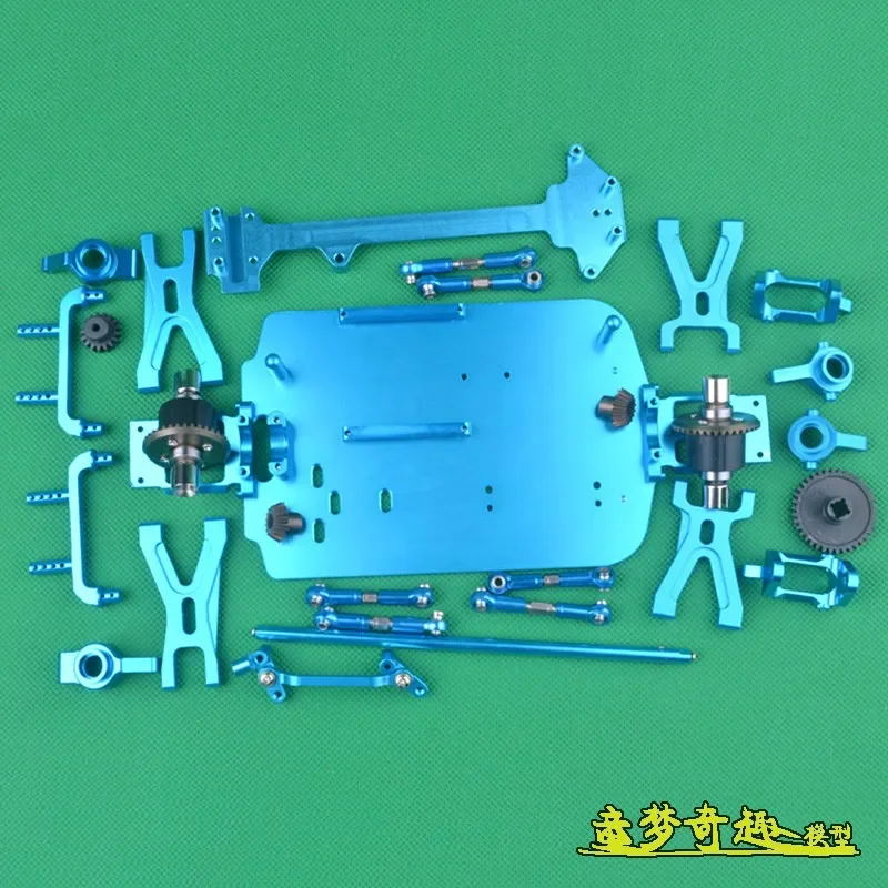 Wltoys A949 A959 A969 A979 -B Metal Upgrade Parts Spare Parts Chassis Steering Arm Gear Levers, Etc.