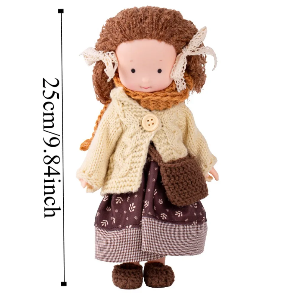 دمية والدورف الأصلية Kawaii دمية محشوة كرتونية ناعمة لطيفة محشوة مصنوعة يدويًا لرياض الأطفال