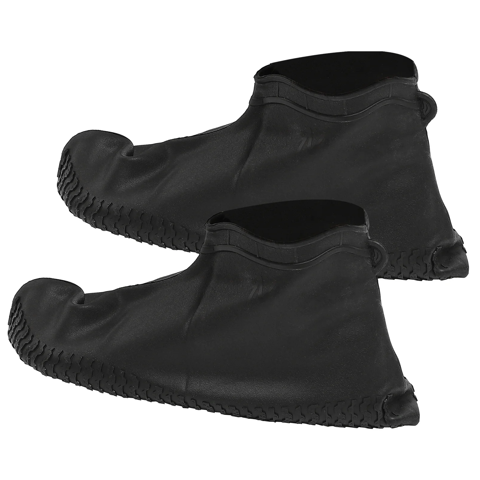 1 Pair Waterproof Shoe Covers Reusable Rainproof Overshoes For Outdoor Hiking Fishing Camping Walking Non Slip Mud Snow