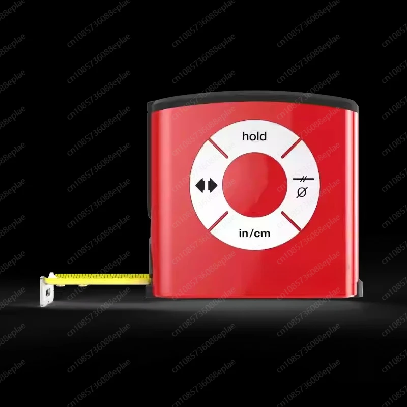 Digital 5M Stainless Steel Tape Measure LCD Digital Circumference Metric Tape Measure Imperial Switch Gauge