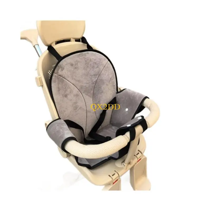 

QX2D сезонная флисовая подушка для колясок, подушка для детских колясок, обеспечивающая комфорт ребенка, обеспечивающая тепло в