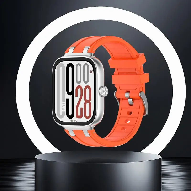 Correa de reloj delgada para Redmi 5/Redmi 4/Xiaomi 8pro/Xiaomi 9pro, pulsera suave y ligera, pulseras de liberación rápida