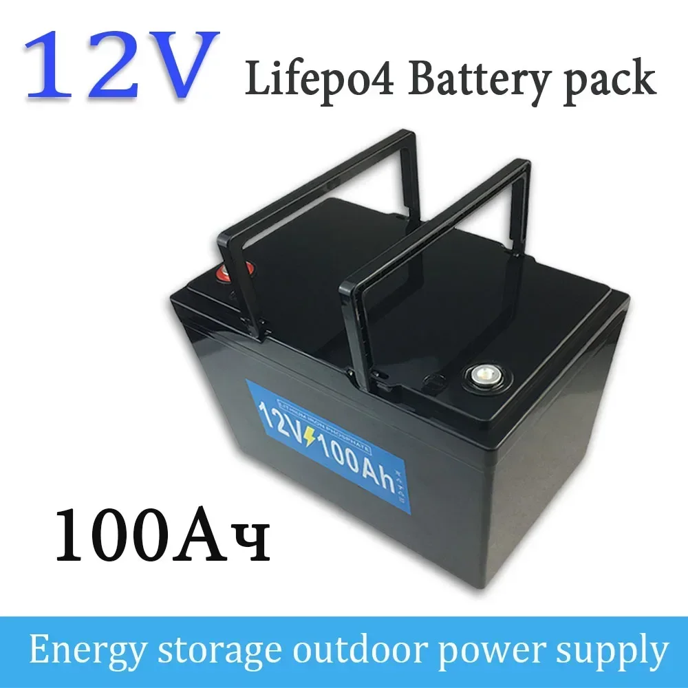 

12V 100AH Special Lifepo4 Battery for RV High Capacity Solar Bed Car Energy Storage Battery Pack