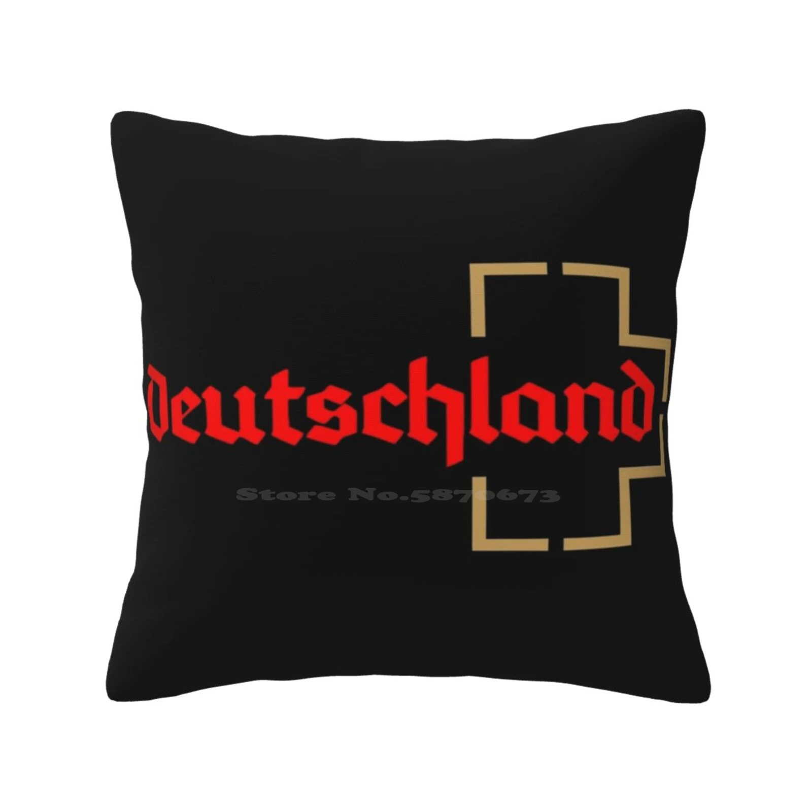 Deutschland-Ramstein Soft Comfortable Pillowcase Logo Band