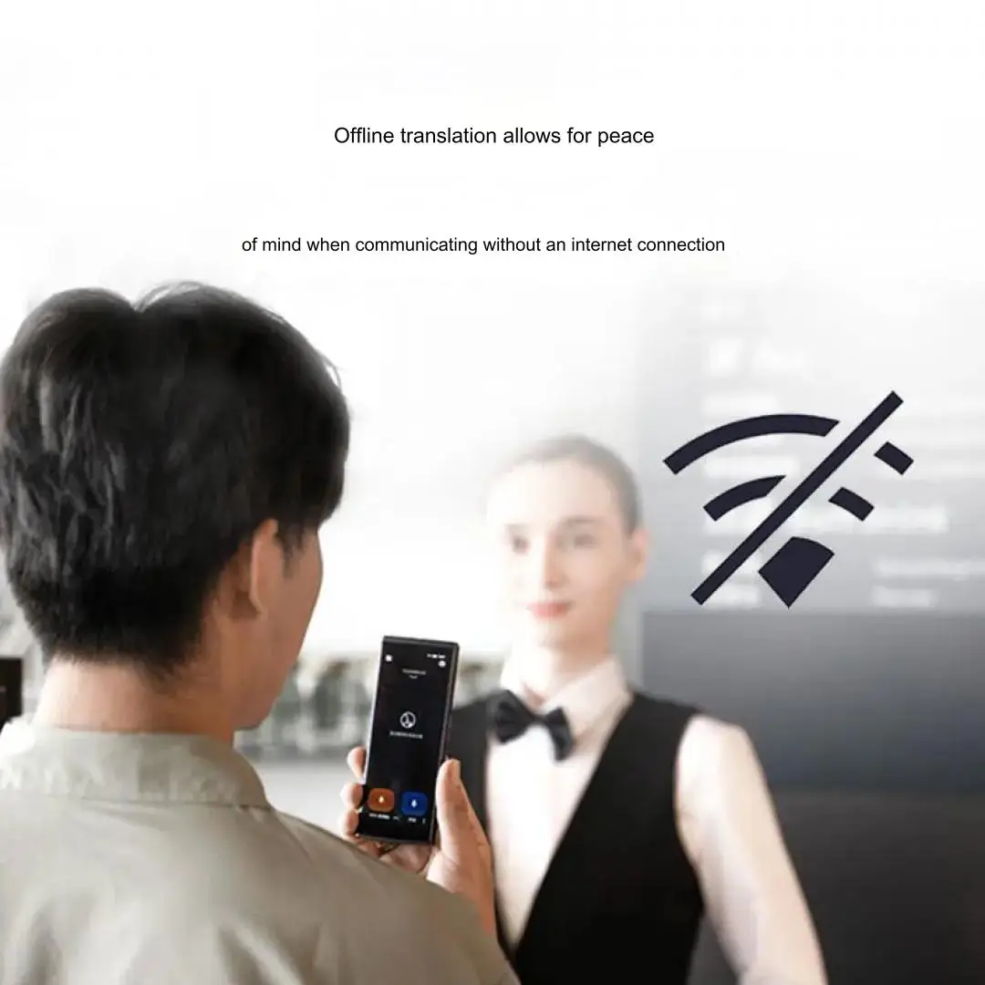 iFlytek Intelligent Translator 4.0 multi-language translator, offline translator for traveling abroad, key-free translation