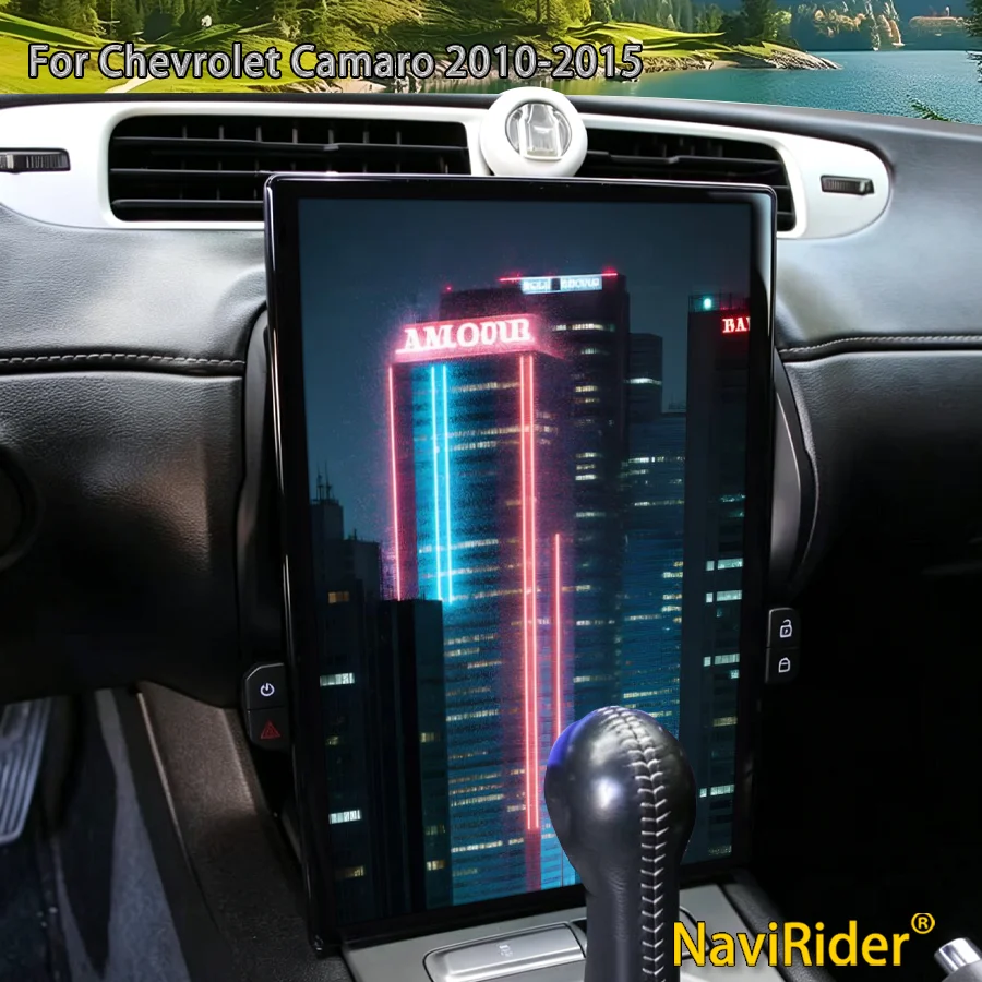 Android Touch Screen 14.5’’ Split Screen Function For Chevrolet Camaro 2010-2015 Bluetooth Handsfree Call Multimedia Auto Stereo