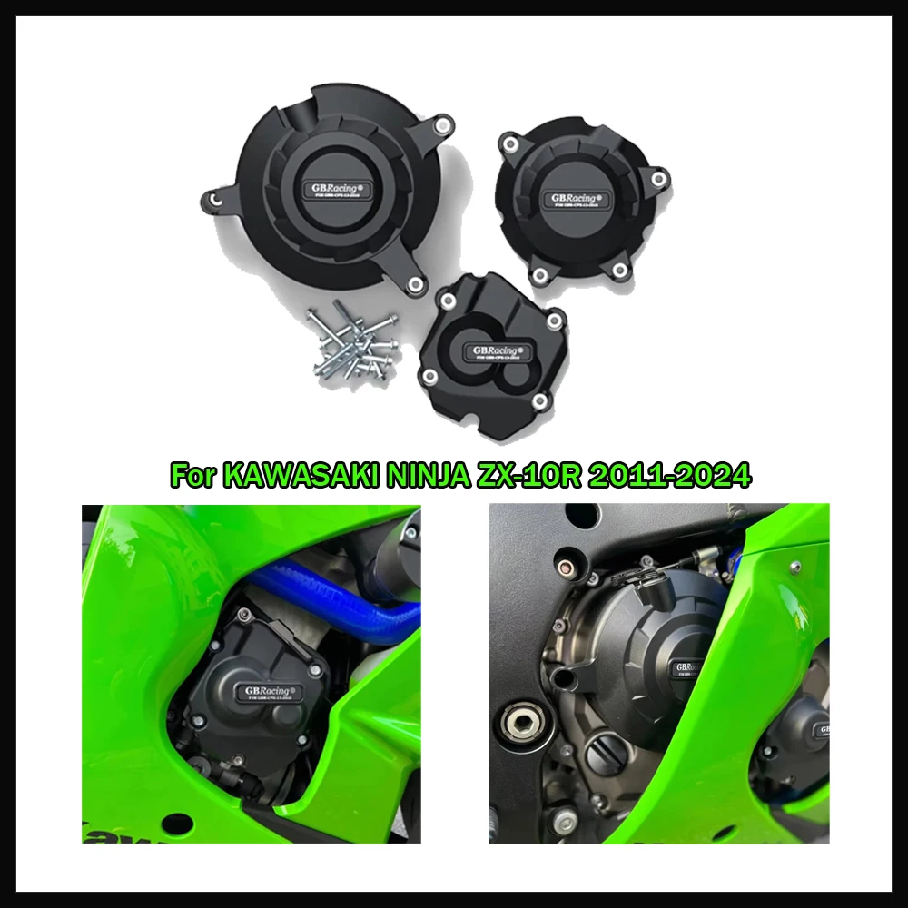 

Motorcycle parts engine insulation and anti drop protection cover for KAWASAKI ZX-10R ZX10R 2011-2024
