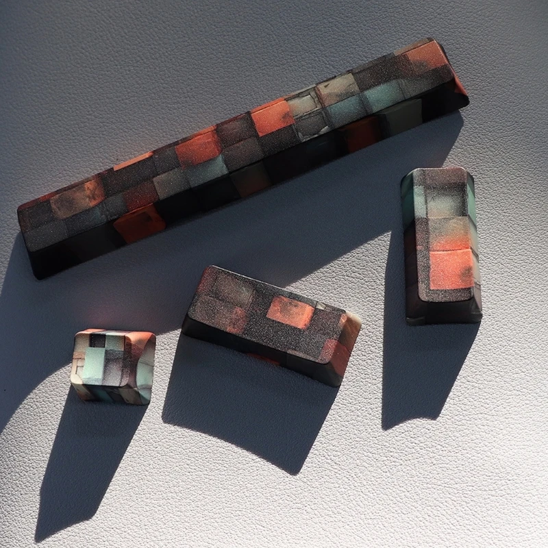 Dye-subbed PBT 4 Keycaps Keycap, Spacebar Keycap,  Keycap Enter Keycap Wear-Resistant KeyCap Customized Keycap