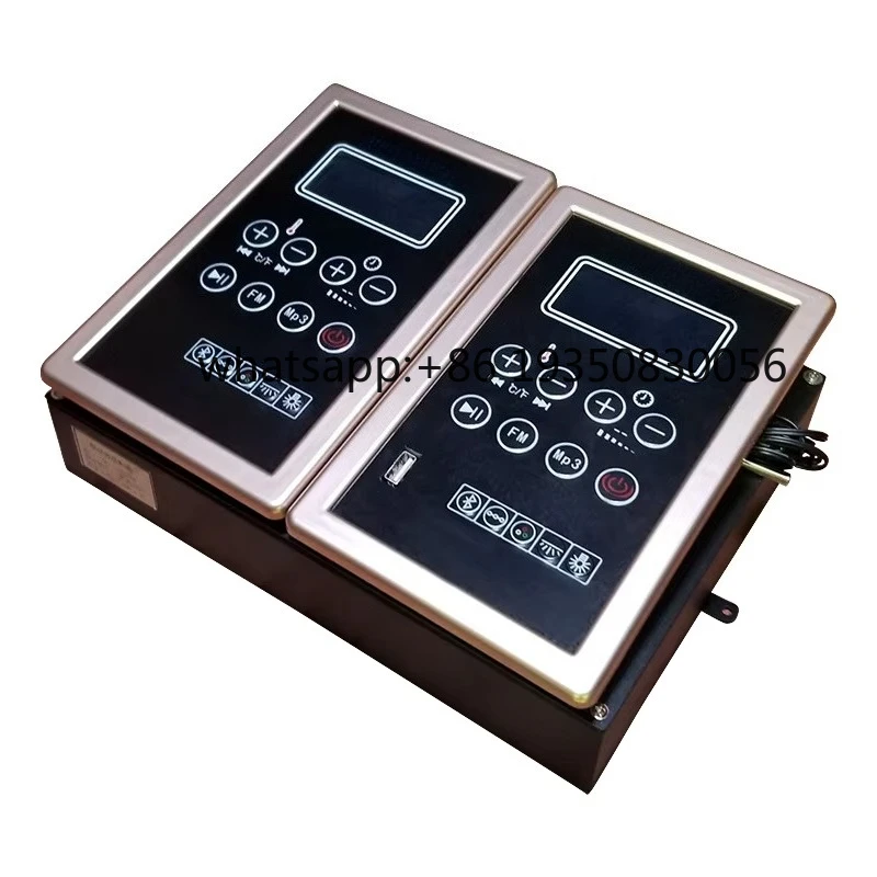 Modern Acrylic  Mobile Sauna Room Controller Electric Rectangle Tray for Bathroom Application Manufactured Acrylic