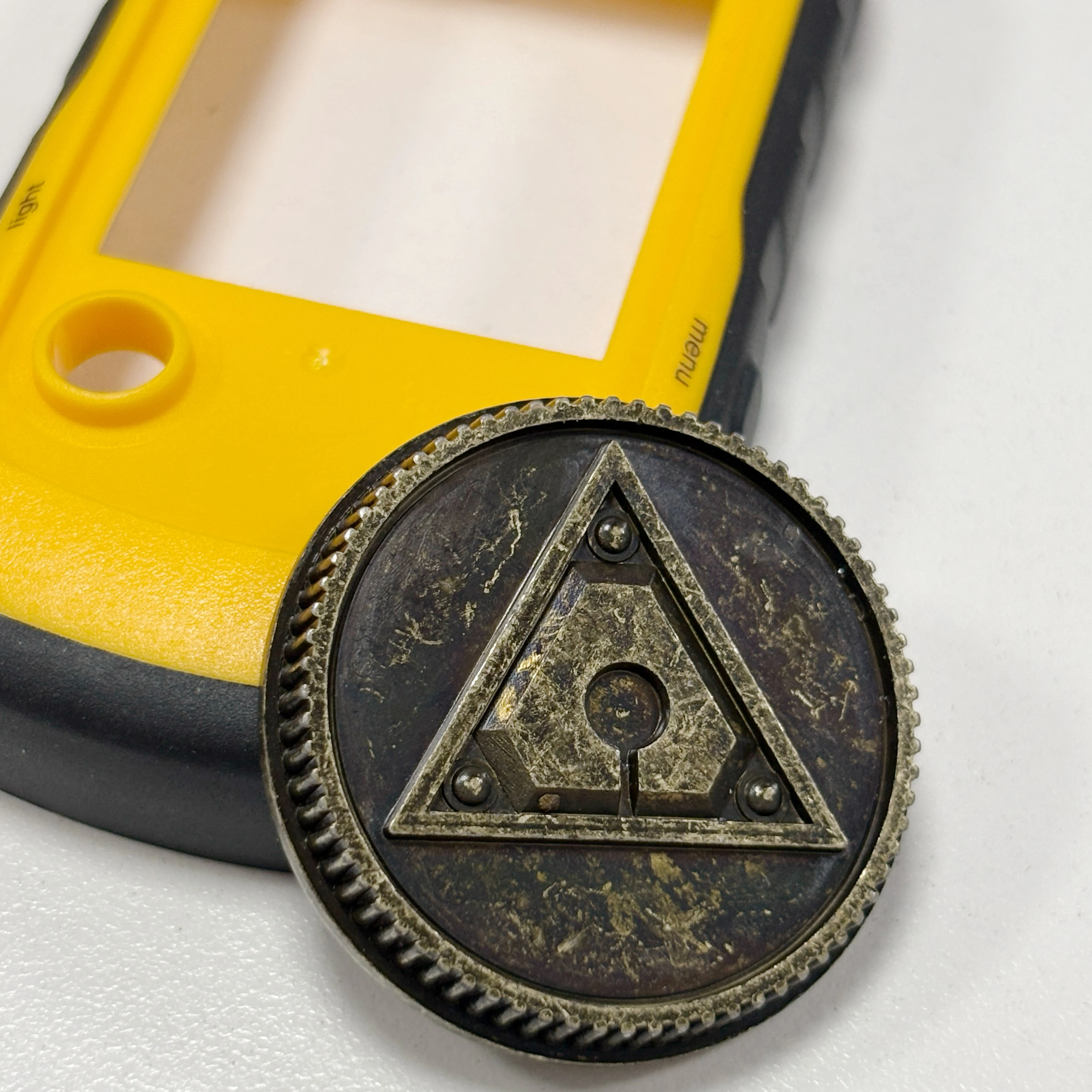 TURBO Power Coin-Gold Power Coin- Weathered Berlaku Untuk Properti Cosplay Legacy Ranger Morpher