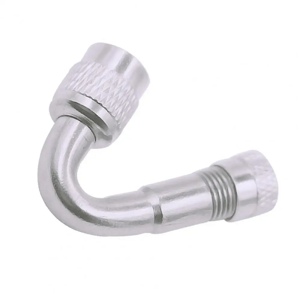 Nozzle with Flexible Angle Options Car Motorcycle Bike Scooter Extenders 3pcs Brass Tire Valve Extension Set 45/90/135 for Car