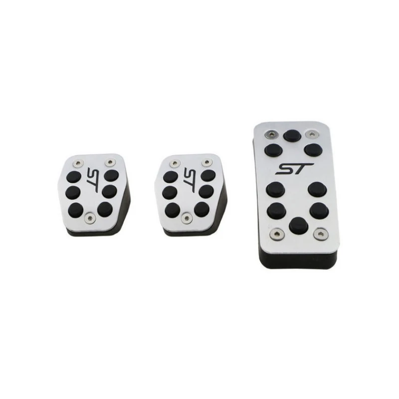 FOAL BURNING Car Accelerator Pedal Brake Pedal Clutch Pedals Cover for Ford Focus 2 MK2 3 4 MK3 MK4 Kuga Escape ST 2005-2017