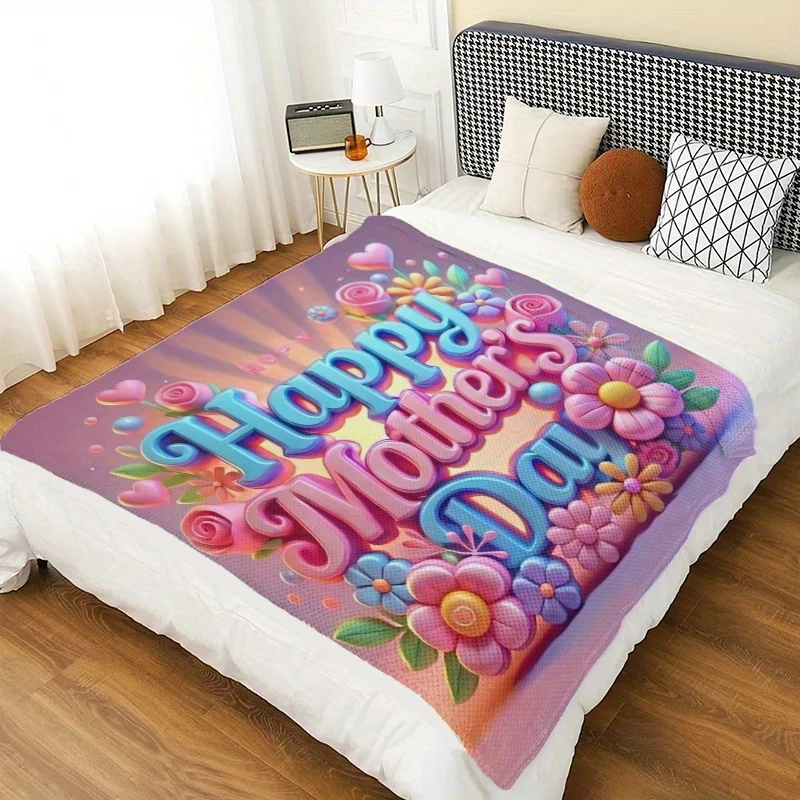 New Cross-Border Birthday Gifts Include High-End Flannel 3D Digital Printed Blankets, Throws, Nap Blankets, Air Conditioning Bla