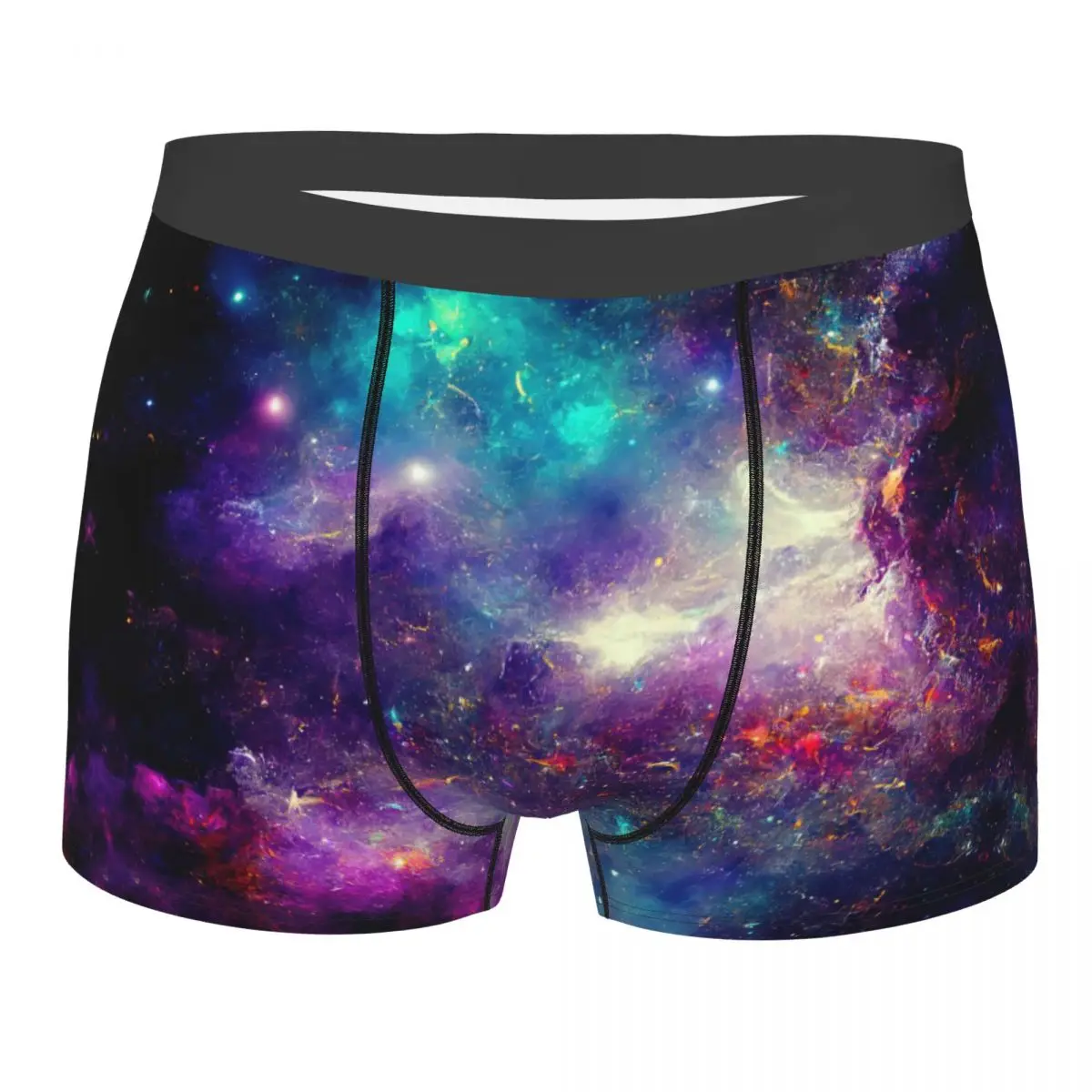 Boxer Men Underpants Stardust Shining Stars Men Panties Shorts Breathable Mens Underwear Briefs Sexy Boxers