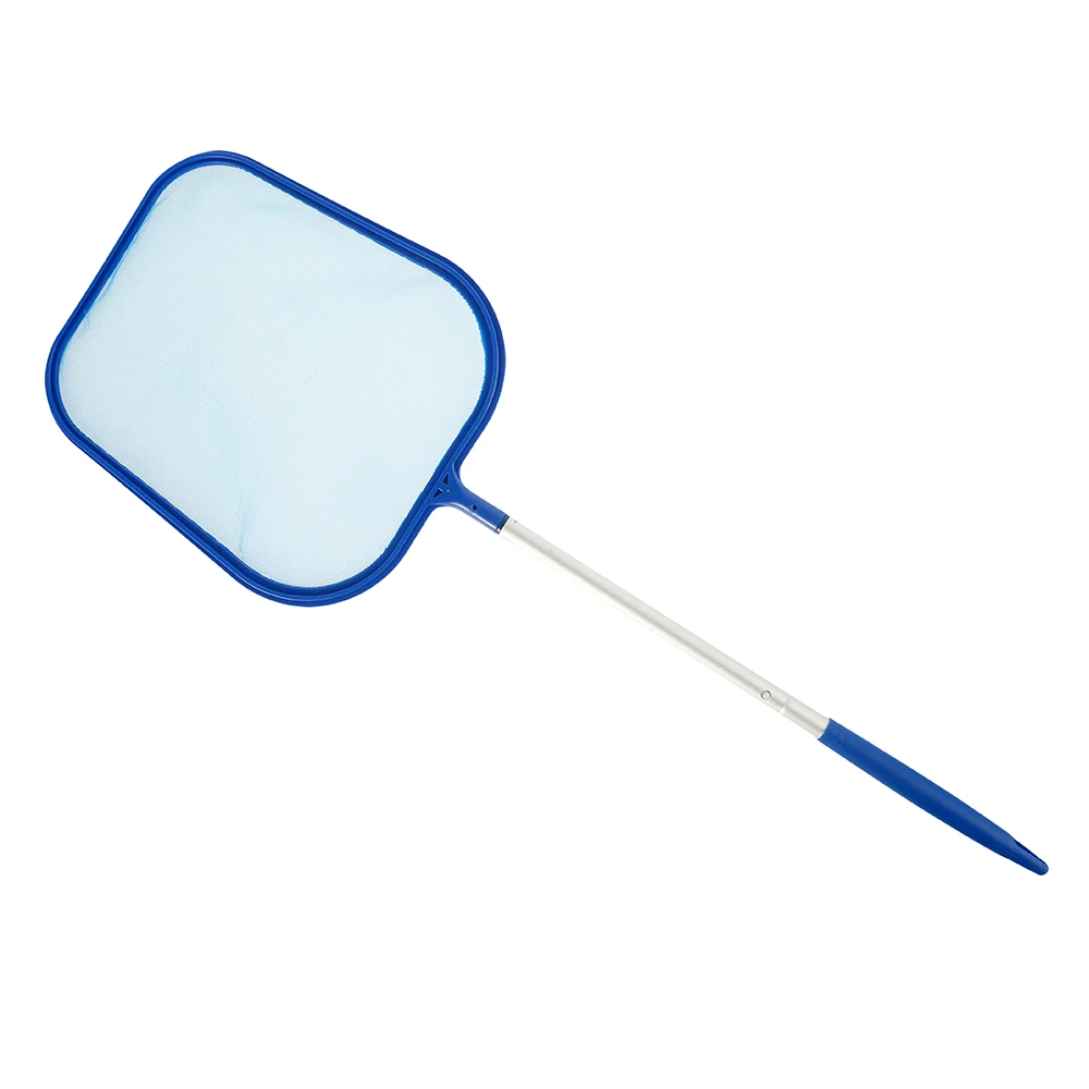 ชุดทําความสะอาดสระว่ายน้ํา ชุดเครื่องดูดฝุ่นเจ็ทสระว่ายน้ําพร้อมสระว่ายน้ํา Skimmer Net เสาที่ถอดออกได้ ชุดบํารุงรักษาสระว่ายน้ําสําหรับว่ายน้ําบนพื้นดิน