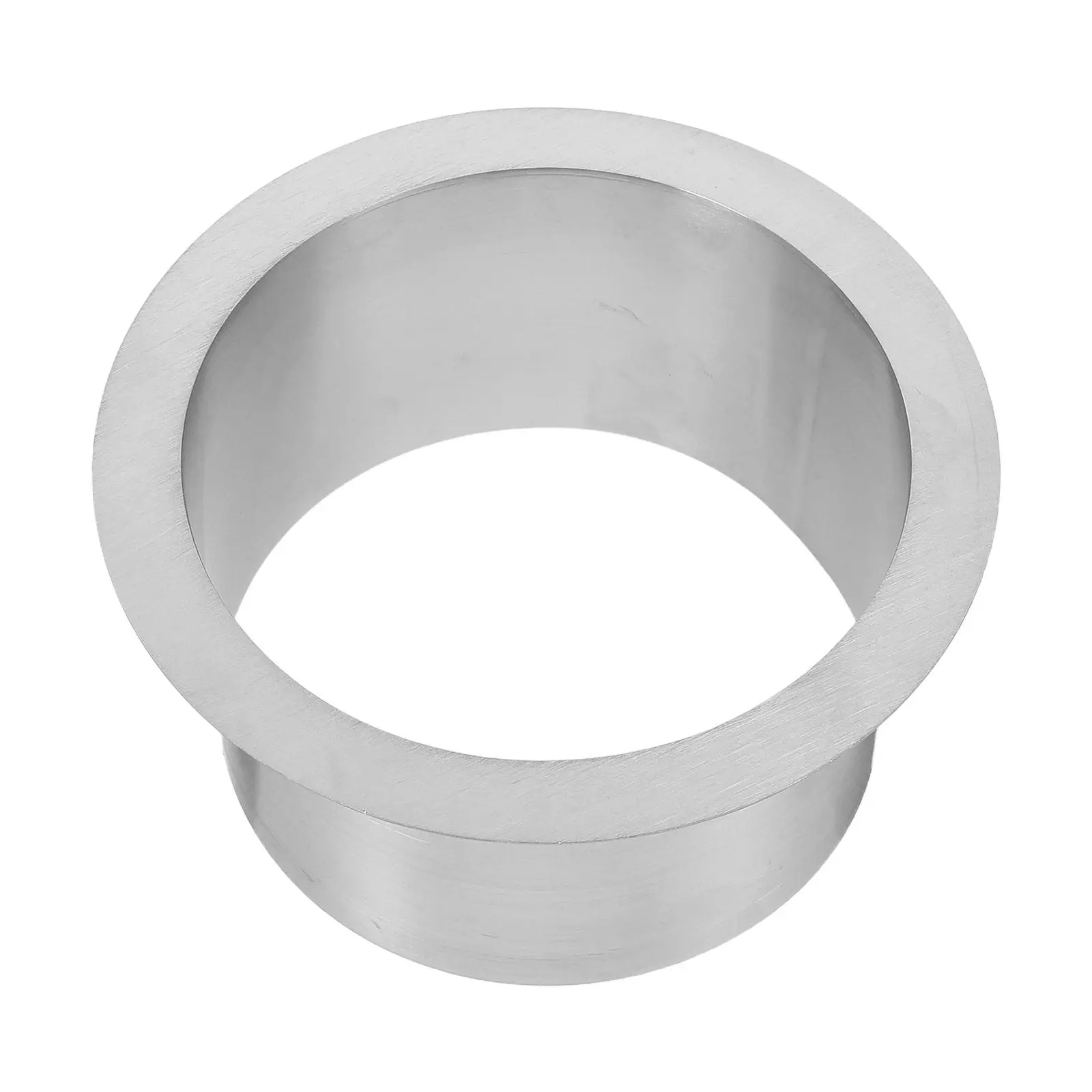 Embedded Round Stainless Steel Trash Chute Drop-in Grommet Space Saving for Waste Buckets Home Office Use Trash Chute Metal