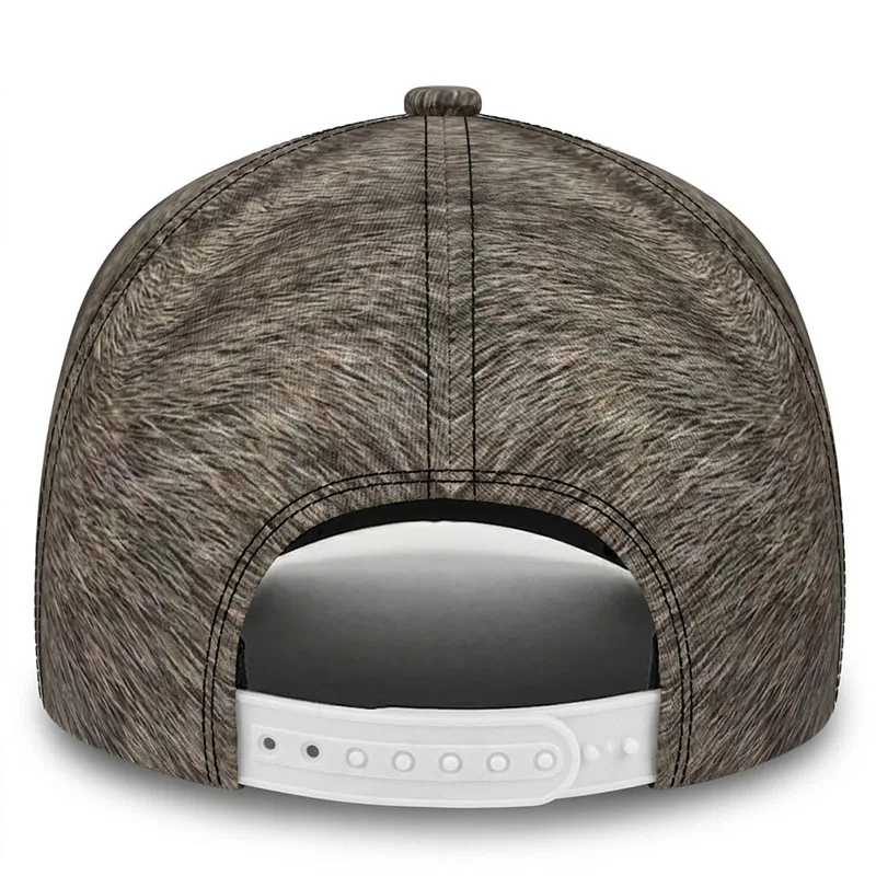 Raccoon Custom Baseball Caps Trash Panda Little Bandit Masky Mischief Gift Driver Peaked Hat Flat Brim Breathable Adjustable Cap 3