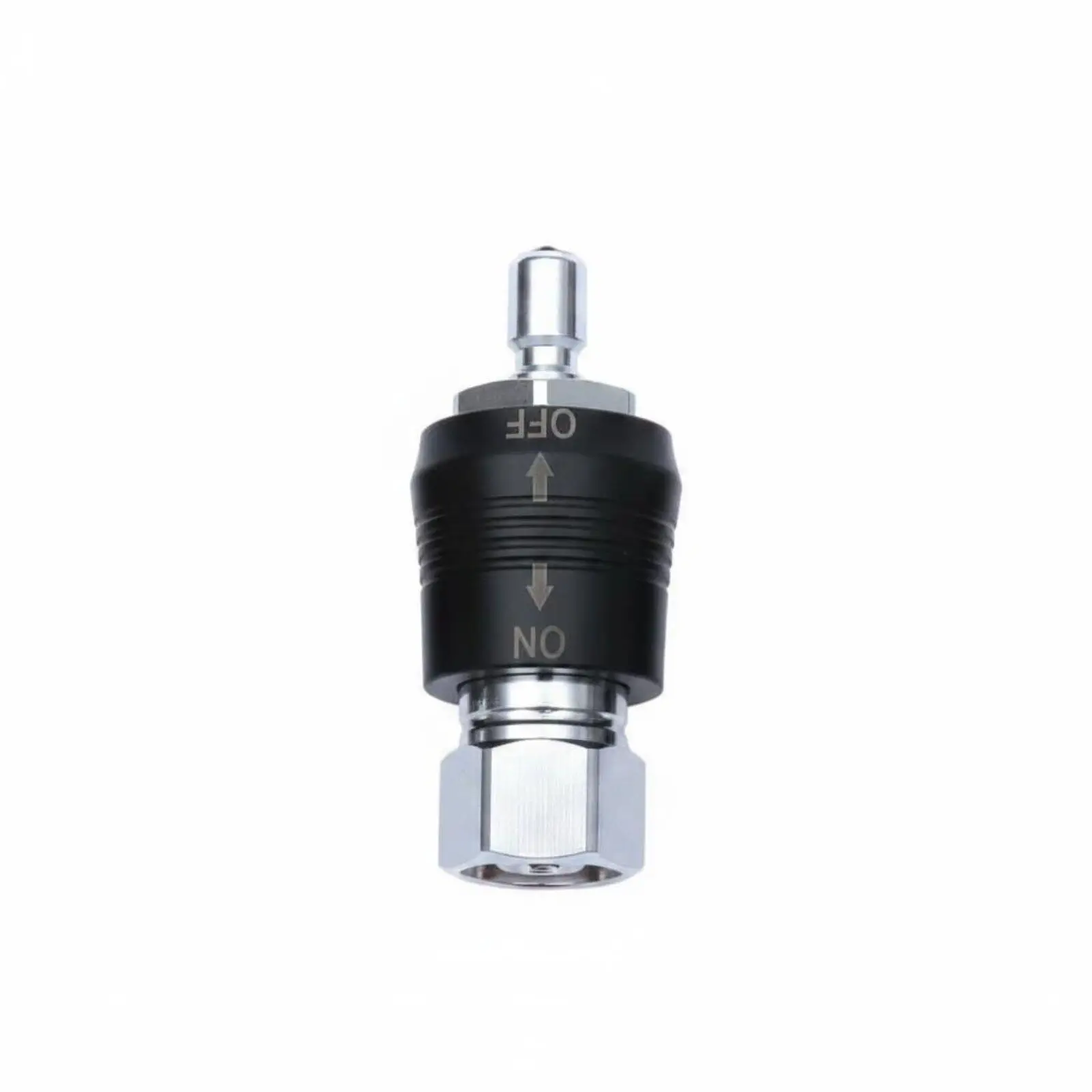Underwater Diving Connector Brass POM Regulator Accessory Sliding Valve for Scuba Low Pressure Hose Quick Release Part