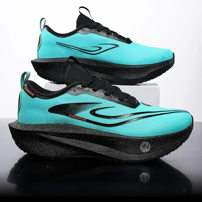 

Running Shoes Men Carbon Plate Speciality Marathon Sports Breathable Lightweight Women's Comfortable Nonskid Leisure Sneakers