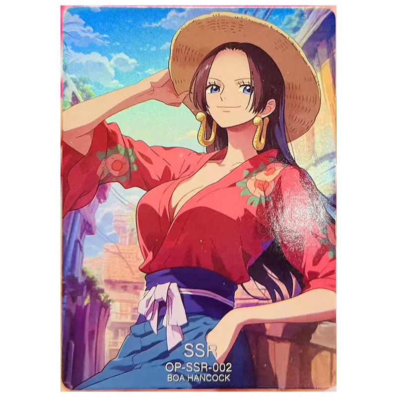 Cartes à collectionner rares, une pièce, Shanks Uta Kid Chopper Luffy Zoro Shirahoshi Hancock Law, jouets pour garçons, cadeau d'anniversaire