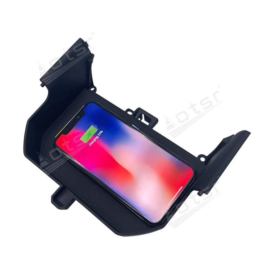 15W QI Wireless Fast Charge Mobile Phone Special Panel Android For BMW 5 Series 2018 - 2022 For IPhone Huawei Samsung