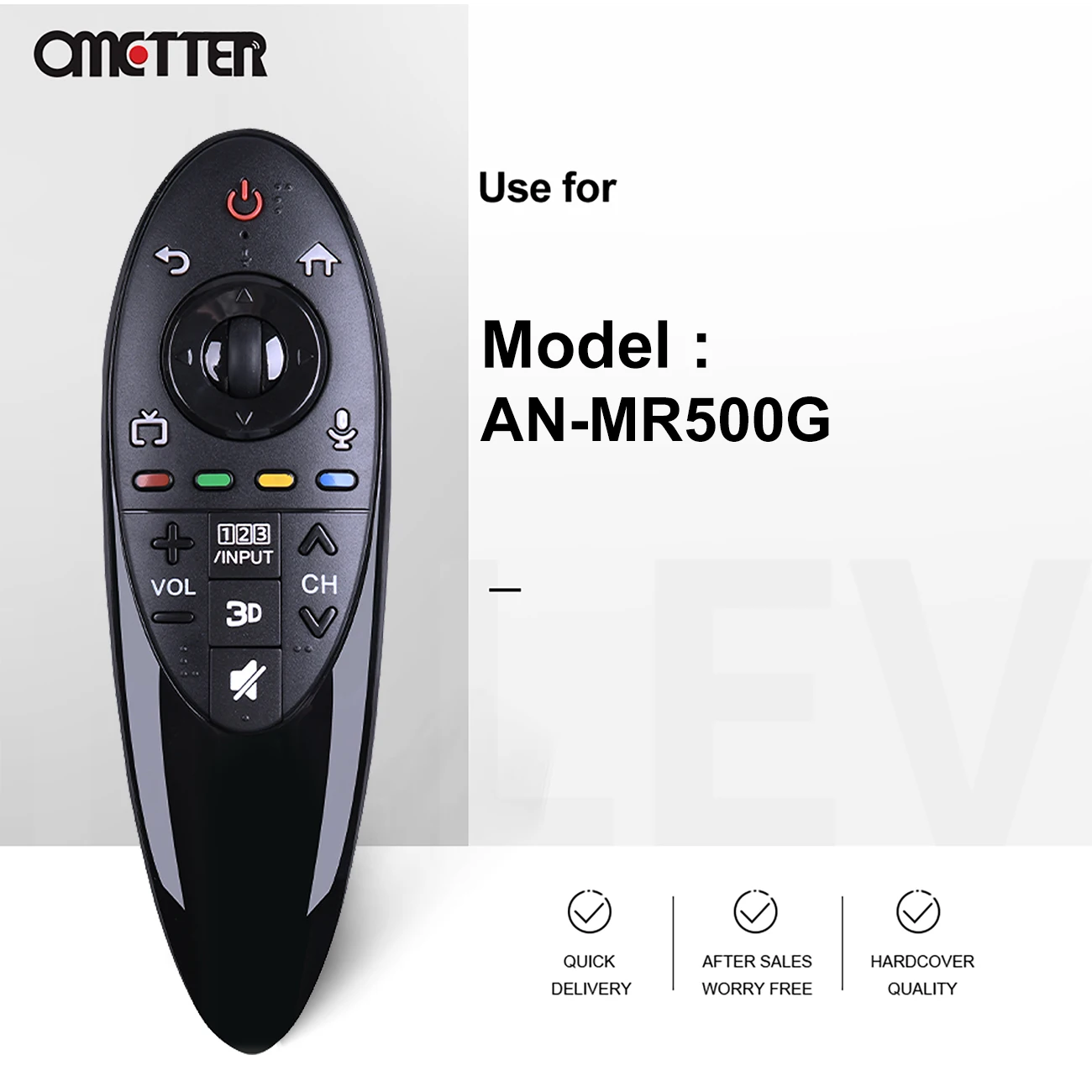 for MAGIC Smart 3D TV Remote Control AN-MR500G UB UC EC Series LCD Dynamic Without Voice