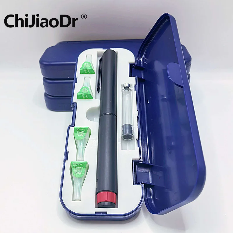 

ChiJiaoDr An Adjustable and Repeatable Insulin Pen Syringe with Rotating Compression Injection Pen and Cartridge