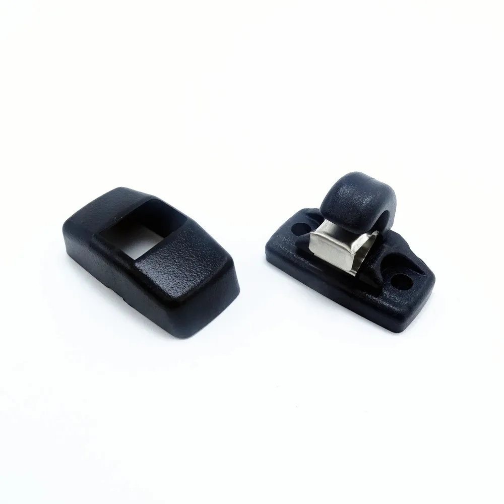 Qty10 Black Sun Visor Hook Clip Bracket Hanger for VW Bora Passat Polo Golf Skoda Octavia Seat 3B0857561BY20 1Z0857561 3B0857563