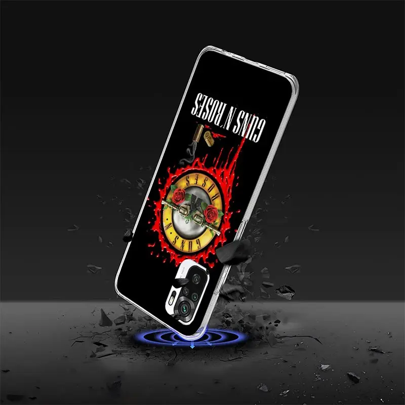 Guns N Roses Good Time Case Phone Cover for Xiaomi Redmi Note 14 13 12S 12 11S 11 11T 11E 10S 10 Pro Plus 5G Trend Fundas Note 1
