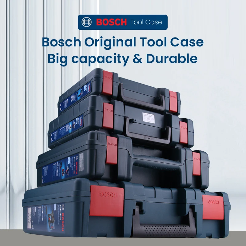 Portable Storage Case for Bosch Electric Tool High Quality Made Storage Box for Drill /Screwdriver/Power Tool  4 Types Size Bins