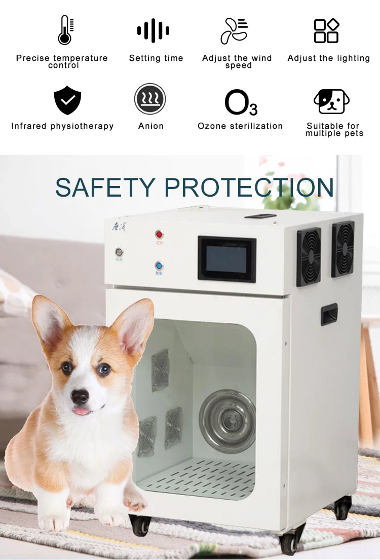 EUR VET High Quality Small Pet Drying Room Pet Medical Equipment Vet Drying Room Pet Grooming Salon Use