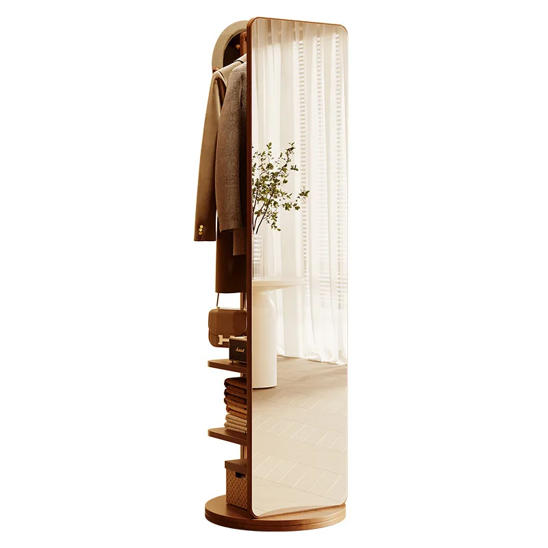 

Зеркало в полный рост. Зеркало от пола до потолка. Бытовая спальня двойного назначения. Поворотная мобильная установка.