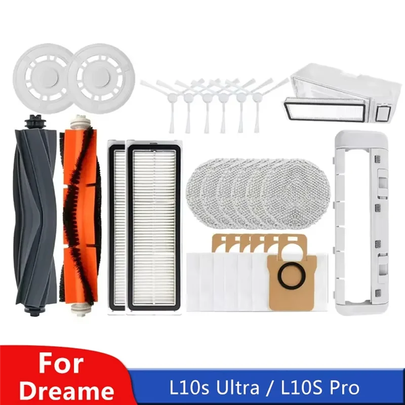 A88X для Dreame L10s Ultra/L10S Pro, аксессуары для роботов-пылесосов, вакуумные мешки, швабра, фильтр, щетка для чистки пылесоса