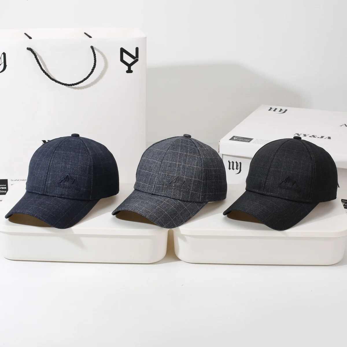 1 PC Unisex Lalansong Mountain Range Baseball Caps Spring Autumn Outdoor Adjustable Casual Hats Sunscreen Hat Sports Cap