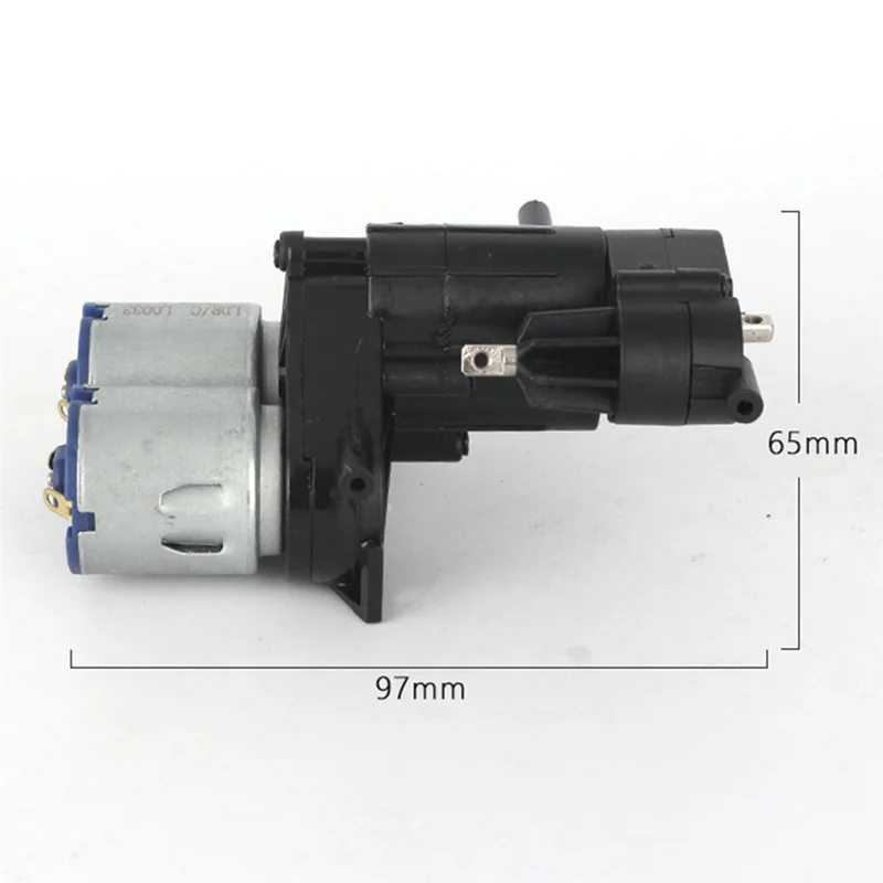 2-speed versnellingsbak snelheidsverandering transmissie voor LDRC P06 LD-P06 LD1201 Unimog 1/12 RC auto upgrade onderdelen