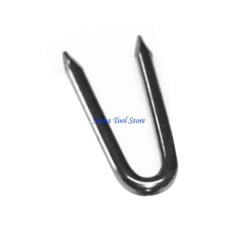 31GJ Versatile Steel Fence Fastener UShaped Nails Corrosion Resistant Heavy Duty Nails 3 Sizes for Reliable Installations