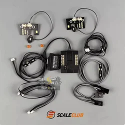 SCALECLUB 1/14 For MAN TGS Light system moduel  Car Parts Rc Truck Trailer