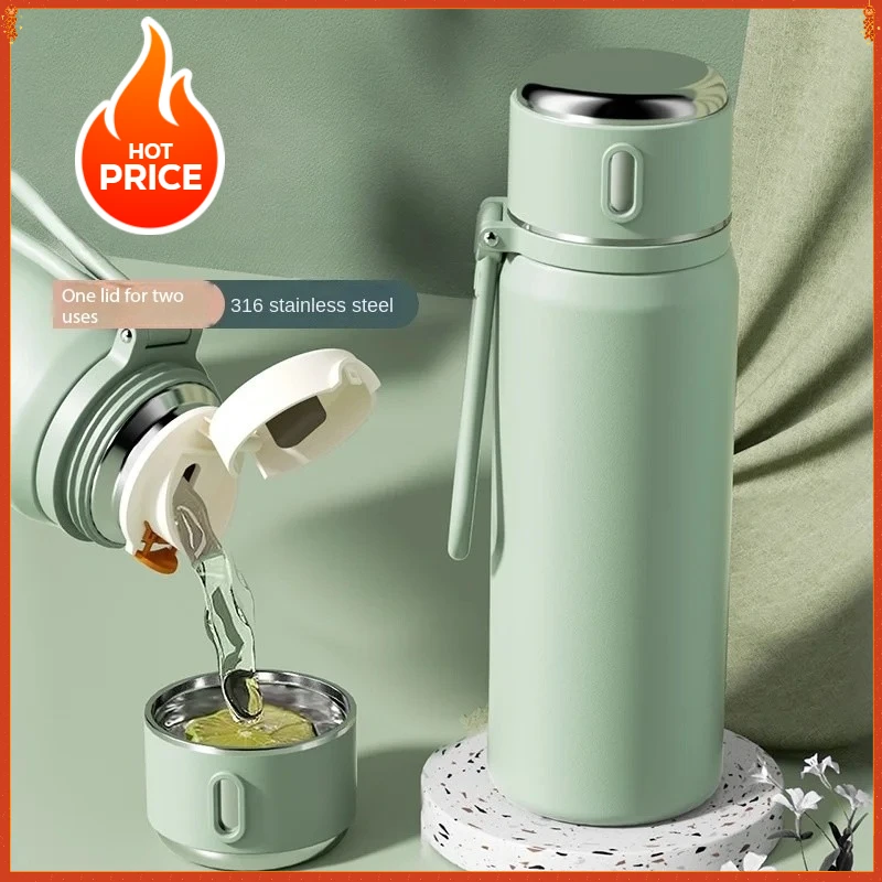 كوب ترمس ذكي للفتيات مستوى المظهر العالي 316 كوب ماء من الفولاذ المقاوم للصدأ للطعام للأطفال والطلاب كوب خاص للمدرسة #1