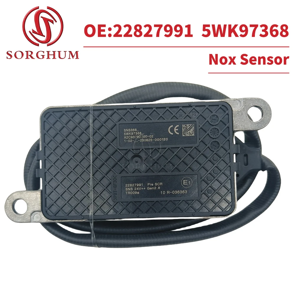 

SORGHUM 22827991 5WK97368 High Quality forNGK Probe Nox Sensor Nitrogen Oxygen Sensor For Volvo FH4 FM Renault T 2013-onward EU6