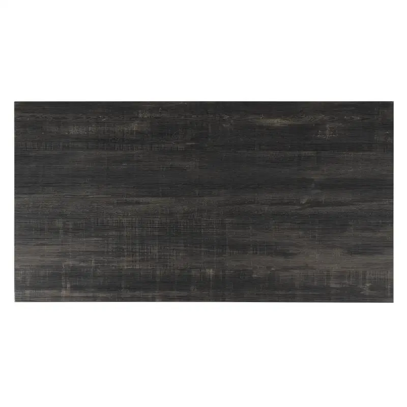 طقم طعام بارتفاع عداد رمادي مكون من 3 قطع مع بناء خشبي #4