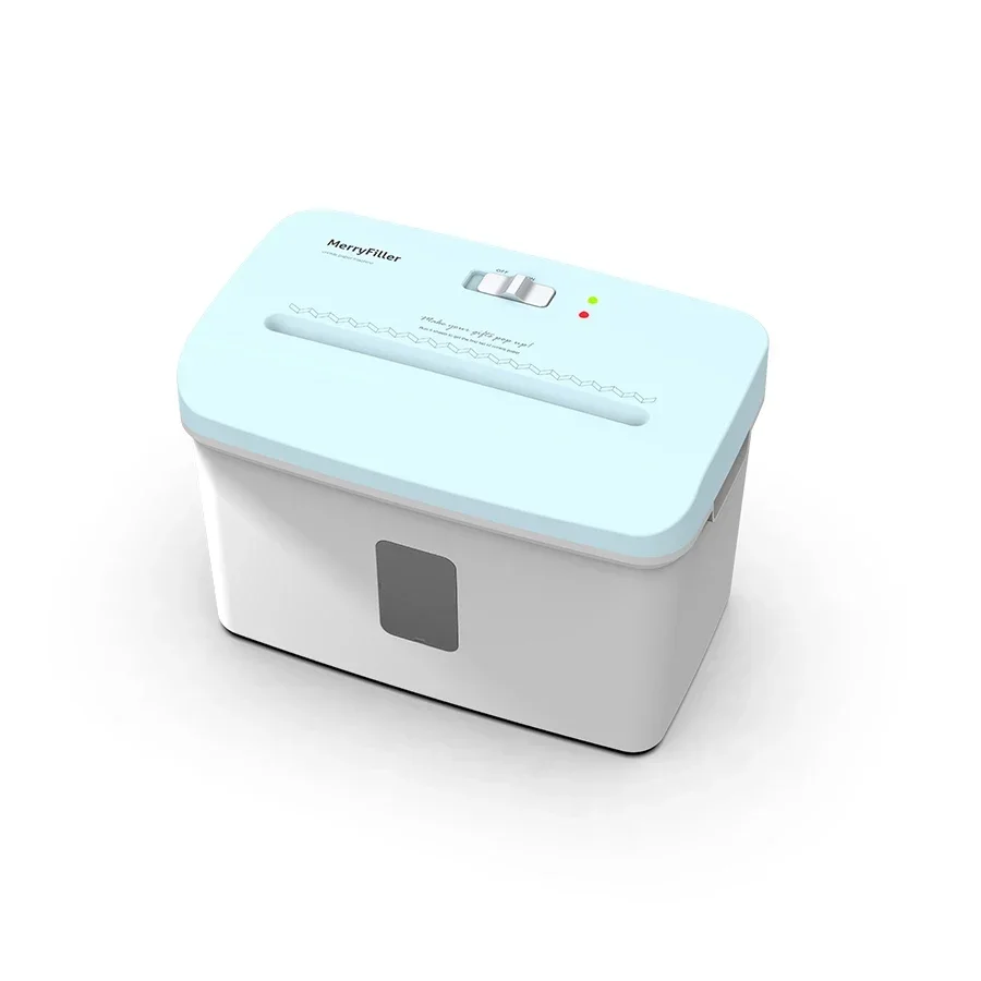 Mini Paper ShredderNew Design Small Size Crinkle Cut Paper Shredder Machine