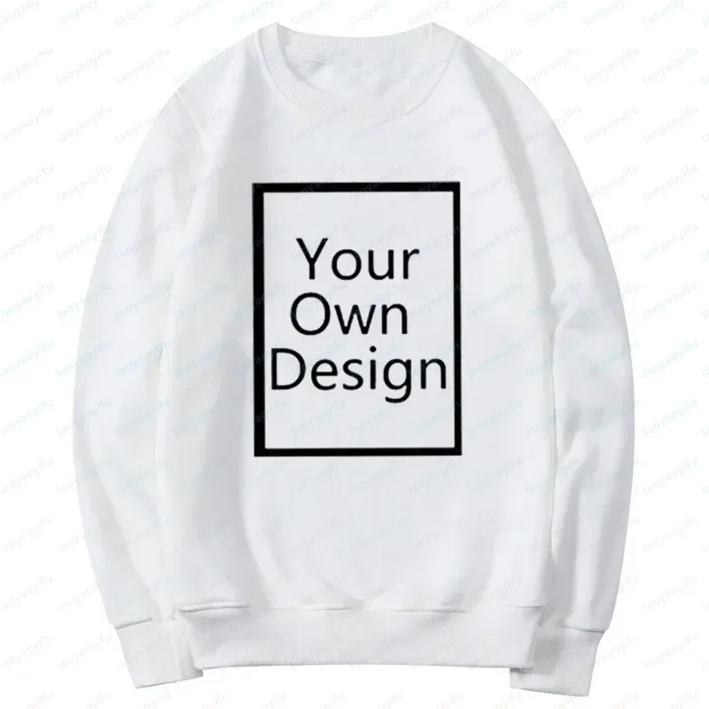 2026 Custom Sweatshirt Text Hoodies Student Casual Custom Printed Text DIY Hooded Custom Personalized Hoodie Men Clothing