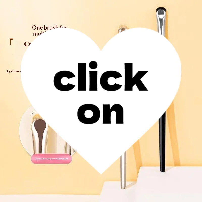 2/1pcs Curved Eyeliner Makeup Brushes Precision Soft Eyeshadow Brush Sharp Thin Small Eye Smudge Tools Cosmetic