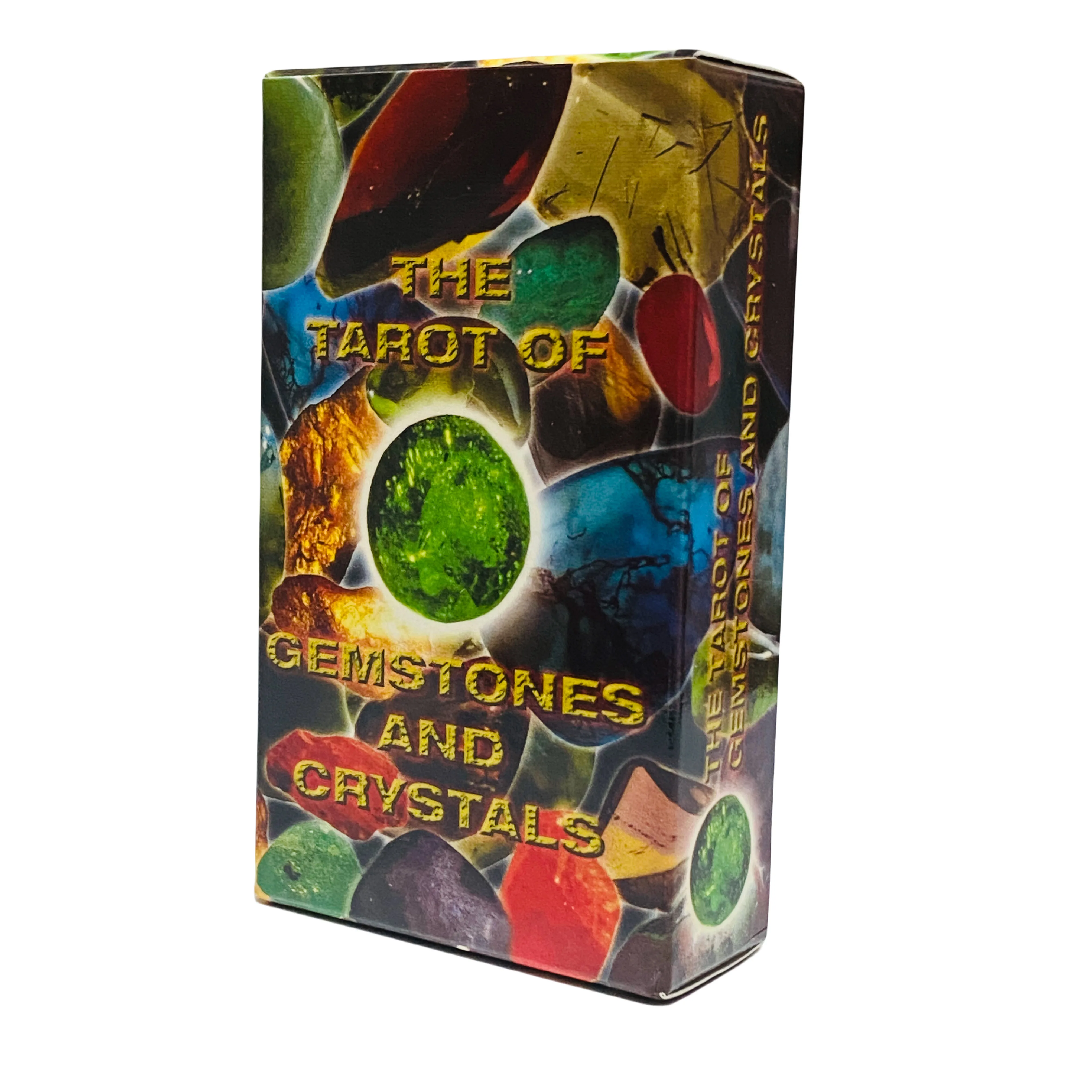 

The Tarot of Gemstones and Crystals 78 Pcs English version Fate Divination Vintage 1996 Tarot Deck