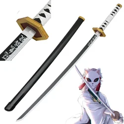 Cosplay Anime Sabito 41inch Sword Role Play Kamado Tanjiro Wood 104cm Katana Model