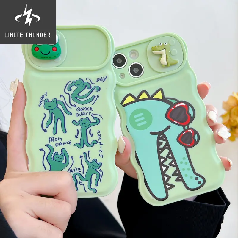 

Милый мультяшный защитный чехол для объектива камеры для телефона Iphone 11 12 13, чехол, чехол для Iphone X XR XS 11 12 13 Pro Max, нажимной чехол с окошком