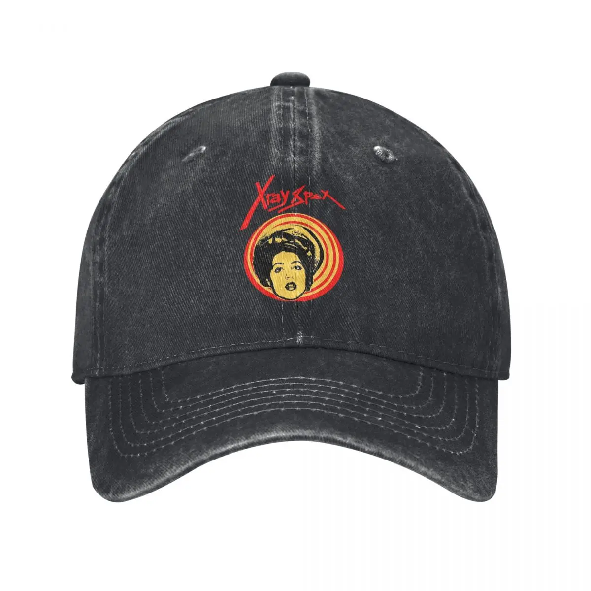 

RATT Out Cellar Band Print demin Trucker Hat Breathable Design Golf Hat Cap Man Summer